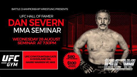 Dan Severn to host MMA Seminar – Battle Championship Wrestling