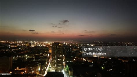 Karachi Skyline At Night High-Res Stock Photo - Getty Images