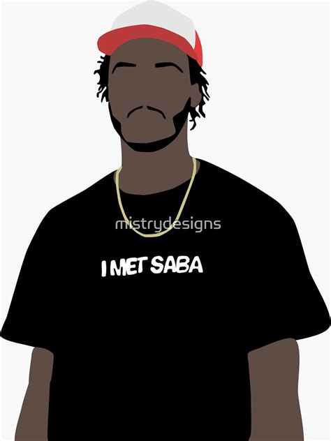 "SABA PIVOT portrait" Sticker for Sale by mistrydesigns | Redbubble