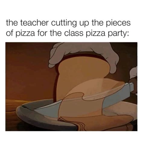 12 Relatable School Pizza Party Memes