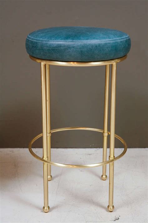 Brass Bar Stool | 1stdibs.com | Brass bar stools, Vintage stool, Bar stools