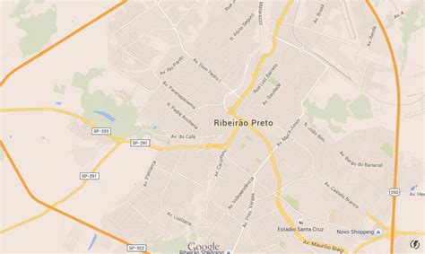 Map of Ribeirao Preto