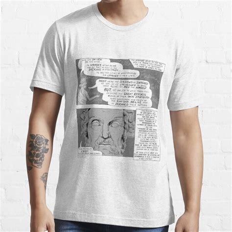 "Greek Myth Comix - Homer the Rhapsode" T-shirt for Sale by GreekMythComix | Redbubble | homer t ...