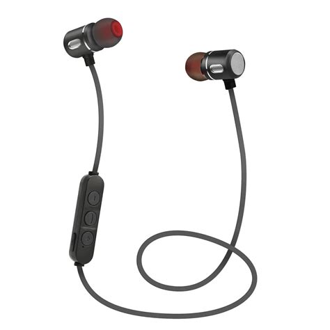 Black Color Wireless Earphone Light Weight Design Bluetooth Hands free ...