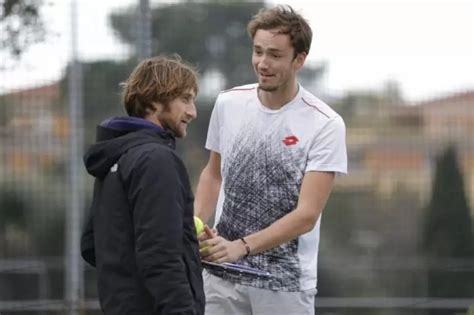 Daniil Medvedev speaks on his relationship with coach Gilles Cervara