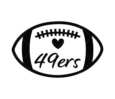 49ers SVG, PNG, PDF, Football SVG, Mascot SVG, San Francisco SVG