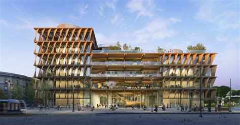 A net-positive, mass timber building will promote research on planetary well-being in Barcelona