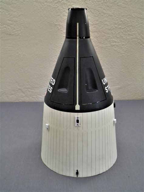 Sold Price: Gemini Capsule Model Large Scale about 16" long & 9" base ...