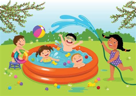 Kiddie Pool Illustrations, Royalty-Free Vector Graphics & Clip Art - iStock