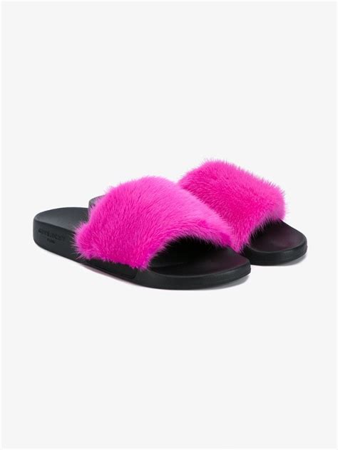 GIVENCHY Contrasting Slides, Pink | ModeSens