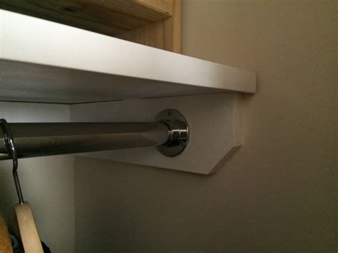 mounting - Doubling the size of a closet with two rods - Home Improvement Stack Exchange