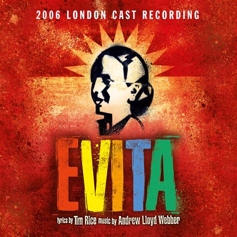 Evita by Andrew Lloyd Webber and Original Evita Cast Digital Art by Music N Film Prints