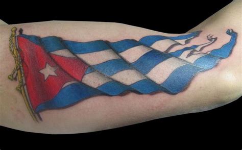 Cuban flag - Tattoos.net | Badass tattoos | Pinterest | Flag tattoos, Flags and Tattoos and body art