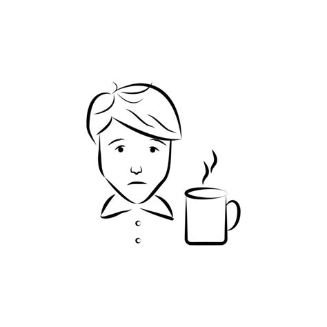 waiter avatar sketch style vector icon 22342172 Vector Art at Vecteezy