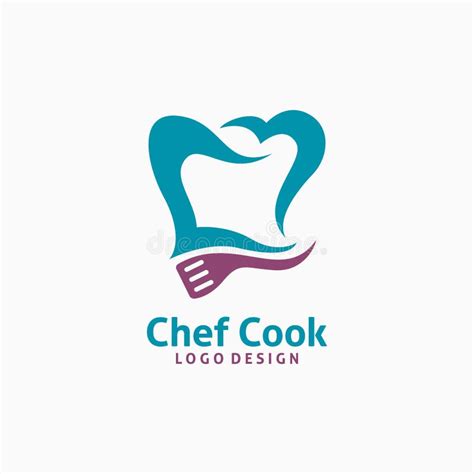 Chef cook logo design stock vector. Illustration of ideas - 274735868