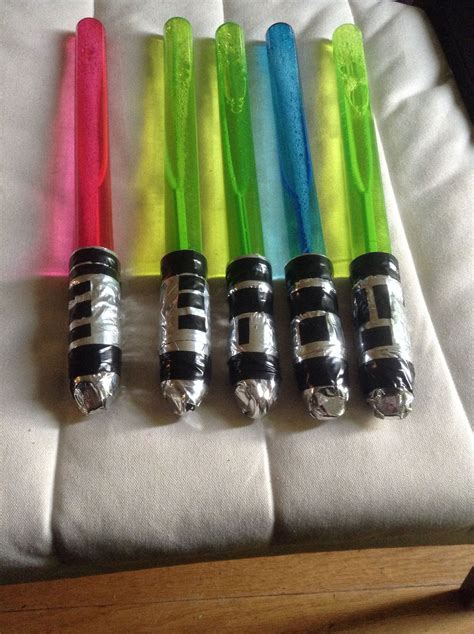 Star Wars light saber bubble wands | Star wars birthday party, Star ...