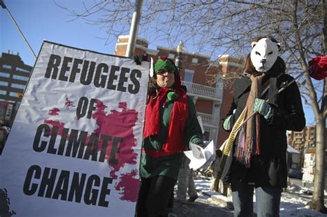 Climate Change Refugees | A group calling themselves Climate… | Flickr