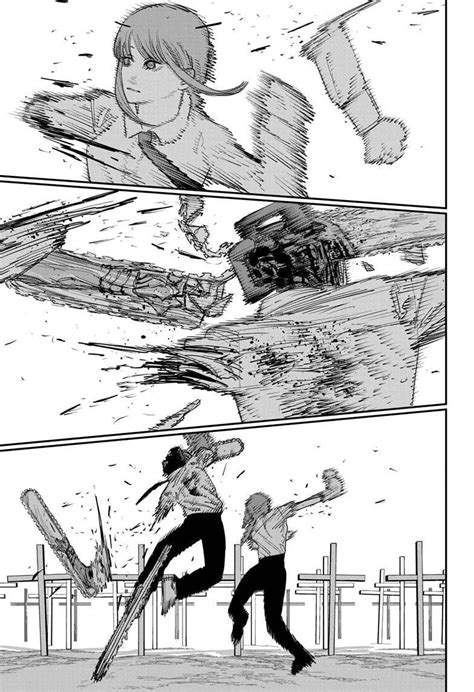 Chainsaw Man Manga Panels