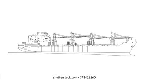 22,701 Cargo ship line art Images, Stock Photos & Vectors | Shutterstock