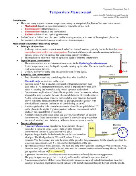 Temperature Measurement