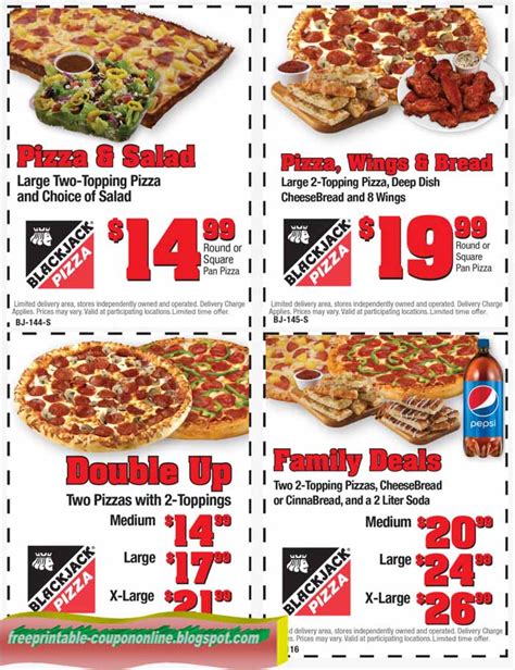 Shakey's Pizza Coupons Printable