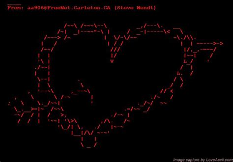 1000+ images about ASCII Art Hearts on Pinterest