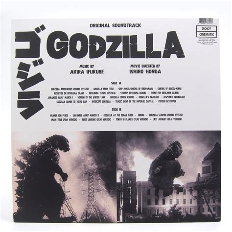 Akira Ifukube: Godzilla Soundtrack Vinyl LP – TurntableLab.com