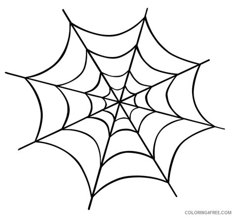 Halloween Spider Web Coloring Pages web halloween spiders clipart ...