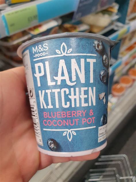 M&S Plant KItchen Blueberry & Coconut Pot | Vegan Food UK