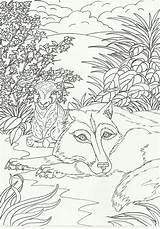 Tropical Paradise Coloring Pages Coloring sketch template