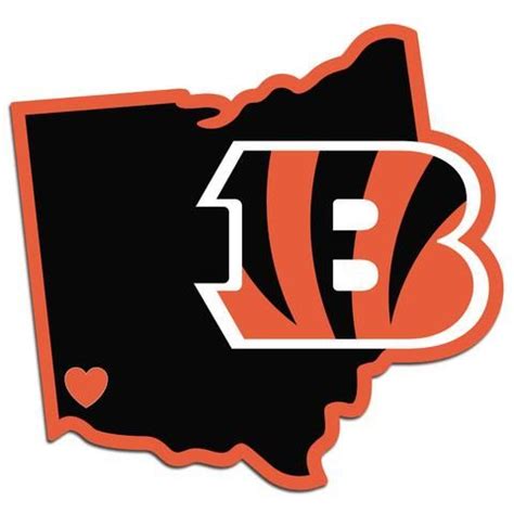 Cincinnati Bengals Decal Home State Pride | Cincinnati bengals, Bengals, Team decal