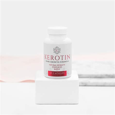 Kerotin Hair Growth Formula | Grow Longer, Stronger Hair With An All-N