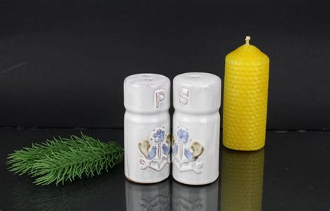 Vintage. Ceramic Salt and Pepper Pots Vintage 70s Mid Century - Etsy