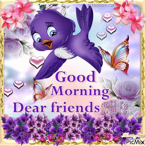 Good Morning Friend Gif For Whatsapp - Infoupdate.org