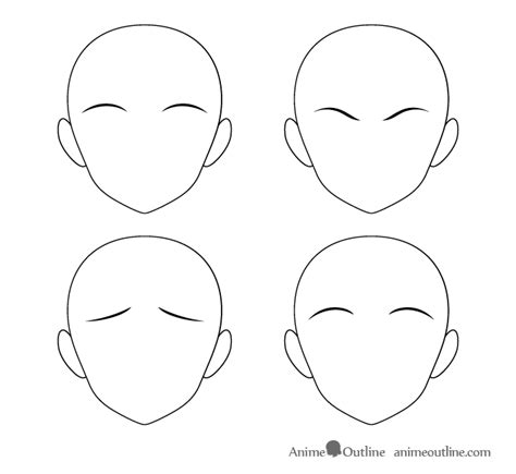 How to Draw Anime & Manga Eyebrows - AnimeOutline