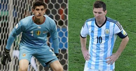 Mundial 2014 | Argentina - Bélgica | Messi vs Courtois, la 'Pulga ...