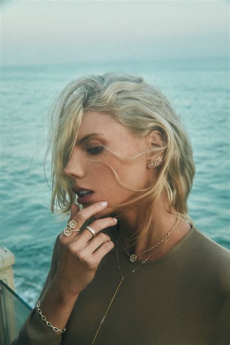 Charlotte McKinney for Logan Hollowell: Rose-Cut Jewelry