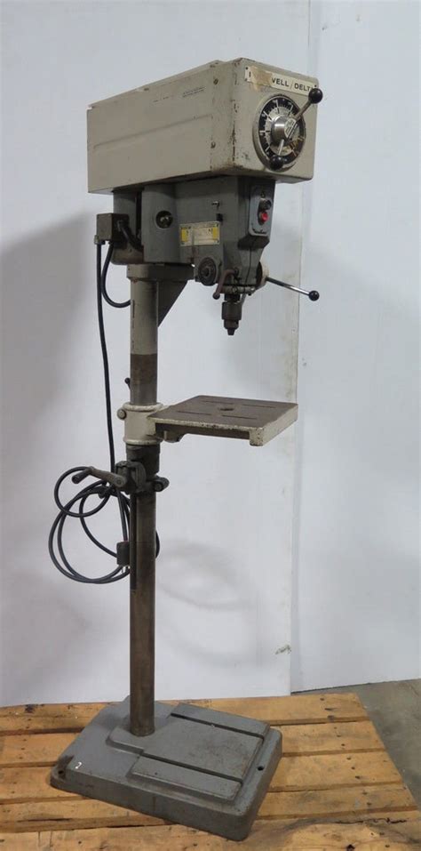 Rockwell Delta Series 15-655 Floor Drill Press Variable Speed USA Made