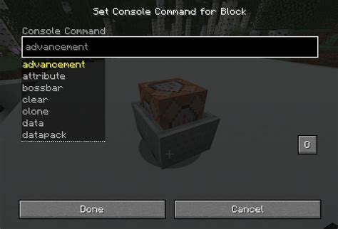 Minecart with Command Block in Minecraft