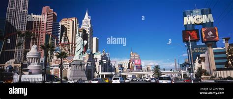 Buildings in a city, The Strip, Las Vegas, Nevada, USA Stock Photo - Alamy