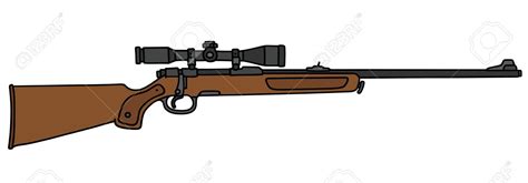 Rifle Drawing at GetDrawings | Free download