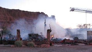 Iconic Marble Canyon Lodge Burns Down in Arizona