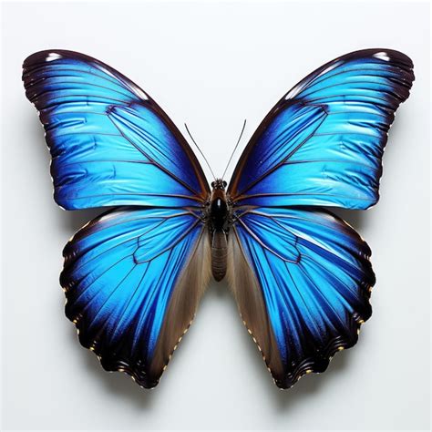 Premium AI Image | Blue Morpho Butterfly