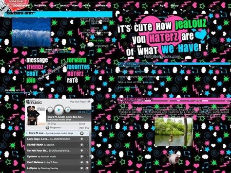 Custom MySpace pages : r/nostalgia