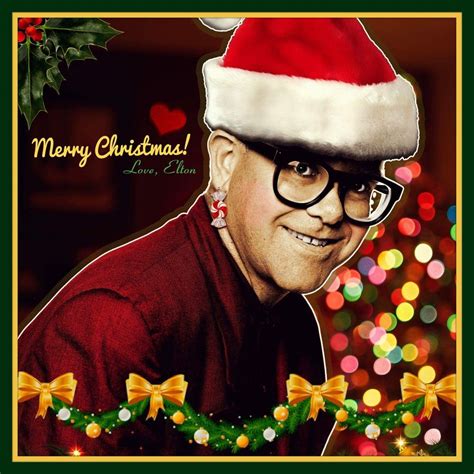 Christmas Elton! | Elton john quotes, Elton john, Music covers