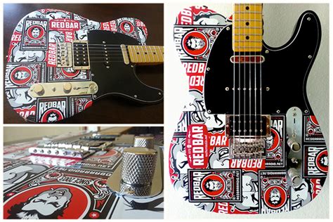 STICKER GUITAR! – REDBAR™