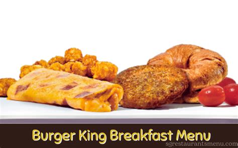 Burger King Breakfast Menu Prices 2024 - Coupons & Reviews!