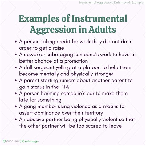 What Is Instrumental Aggression?