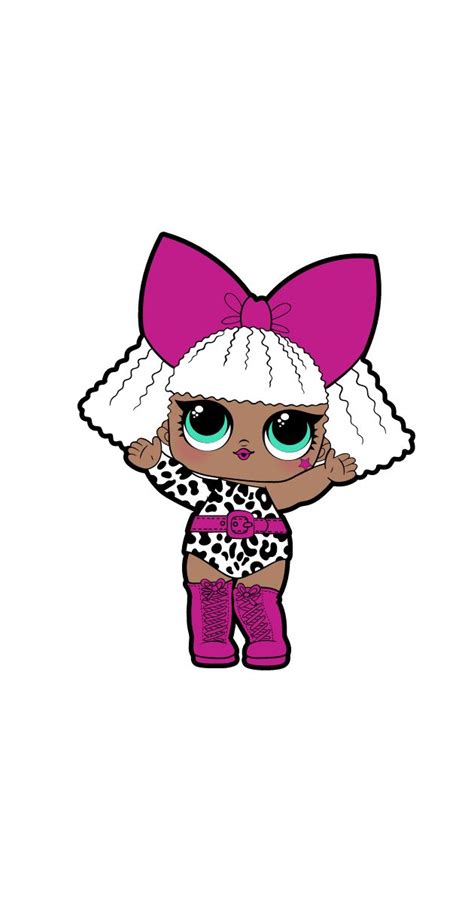 LOL Doll Diva Sticker | Lol dolls, Stickers, Cartoon stickers