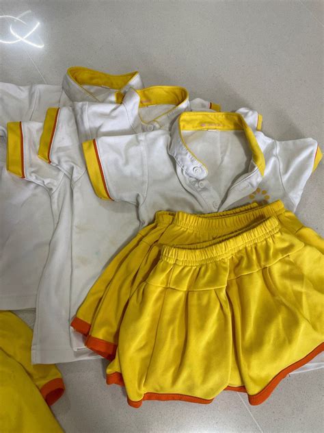 Sunflower preschool uniform girl, Babies & Kids, Babies & Kids Fashion ...